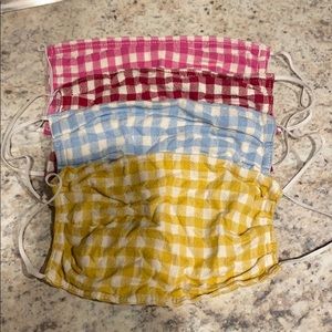 Heather Taylor Home Gingham Masks
